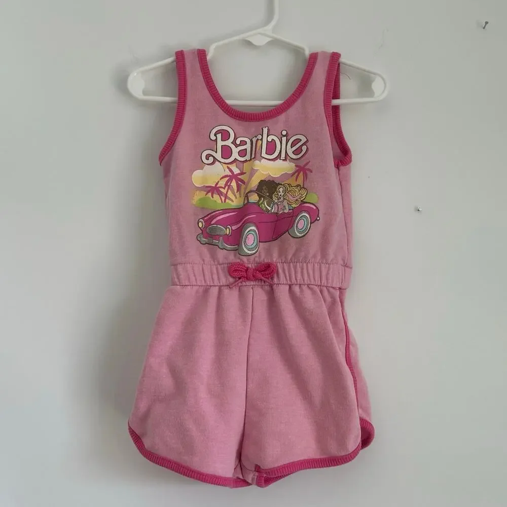 Bundle of Eight Rompers, Toddler Girl Size 2T - Various Brands - Picture 6 of 9